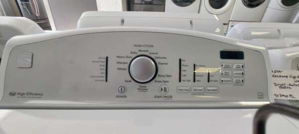 Kenmore Top Load Washer/Electric Dryer Set - Image 2