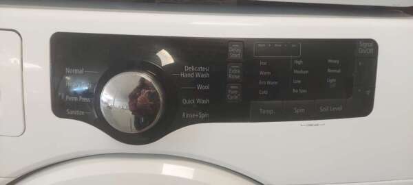 Samsung Front Load Washer & Electric Dryer Set - Image 2