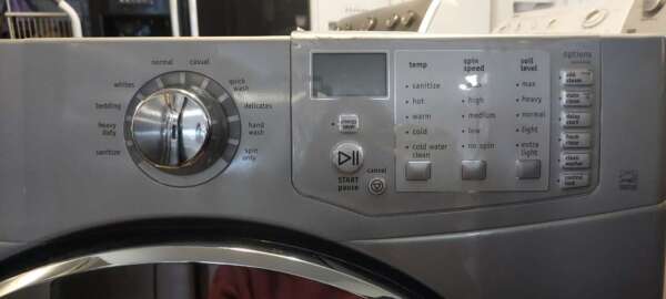 **SALE** Gray Frigidaire Affinity Front Load Washer w/ Steam & Sanitize - Image 2