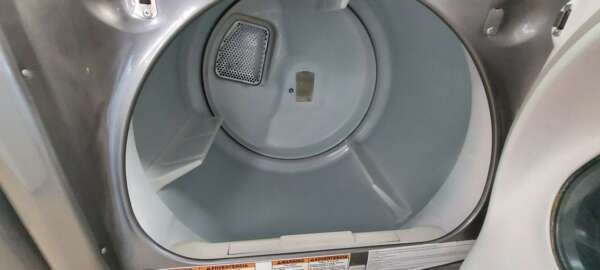 Gray Whirlpool Cabrio Platinum Top Load Washer & Steam Electric Dryer Set - Image 5