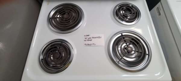 30" Hotpoint Electric Coil Top Range - Image 3