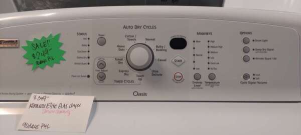 Kenmore Elite "Canyon Capacity" Gas Dryer - Image 2