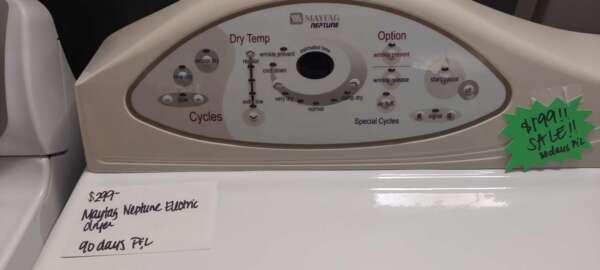 Maytag Neptune Electric Dryer - Image 2