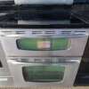 30" Blk/Stainless Maytag Gemini Double Oven Electric Glasstop Range Convection, & Warming zone
