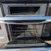30" Blk/Stainless Maytag Gemini Double Oven Electric Glasstop Range Convection, & Warming zone - Image 5