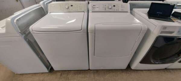 Kenmore Elite (Oasis) Top Load Washer & Gas Steam Dryer Set