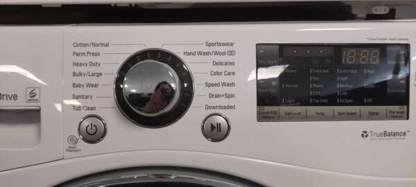 24" LG Front Load Washer Electric (220V) Ventless Dryer Set - Image 2