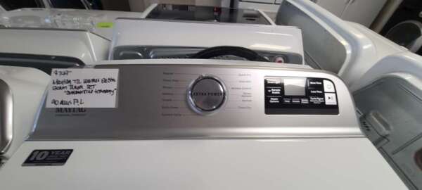 Maytag Commercial Technology Top Load Washer/Electric Dryer Set - Image 5