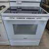 30" White Maytag Electric Glasstop Range w/Selfclean