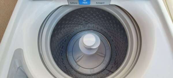 GE Top Load Washer w/ Agitator & Sanitize - Image 3