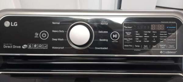 Gray LG Top Load Washer - Image 2
