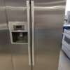 20 cu ft Stainless Steel Bosch Side-by-Side Refrigerator- Counter Depth- NO WATER, ICE ONLY