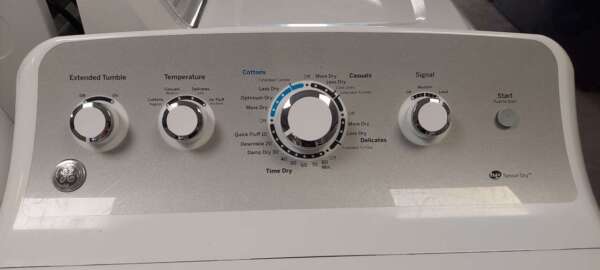 GE Top Load Washer Gas Dryer Set - Image 4
