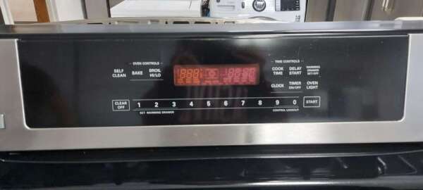 30" Blk/Stainless Steel LG 5burner Gas Range w/ Warming Drawer - Image 2