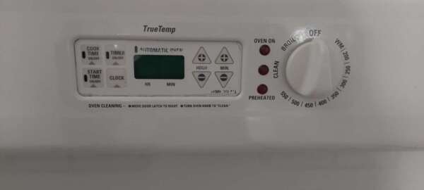30" Bisque GE Gas Range- XL Capacity - Image 2