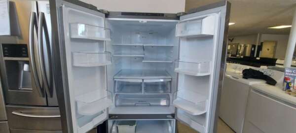 22 cu ft Stainless Steel LG French Door Refrigerator w/Ice Maker (30" wide) - Image 2