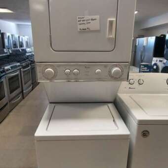 24" Whirlpool Electric Laundry Center