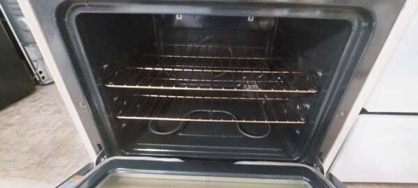 30" Bisque Maytag Gemini Double Oven Electric Glasstop Range - Image 5