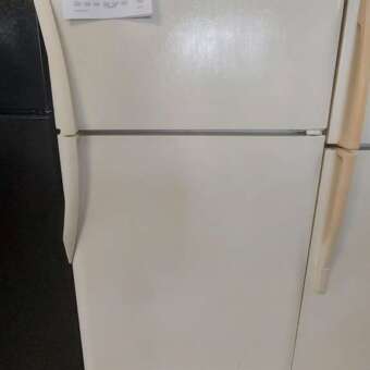 21 cu ft Bisque Frigidaire Gallery Top Mount Freezer Refrigerator