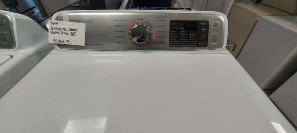 Samsung Top Load Washer/Electric Dryer Set - Image 7