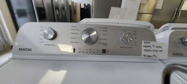 Maytag Top Load Washer/Electric Dryer Set - Image 2