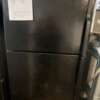 22 cu ft Black GE Top Mount Freezer Refrigerator