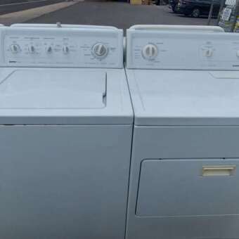 Kenmore 90 Series Top Load Washer & 70 Series Electric Dryer Set
