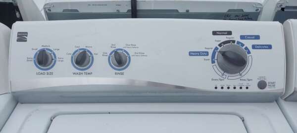 Kenmore Top Load Washer & Electric Dryer Set - Image 2