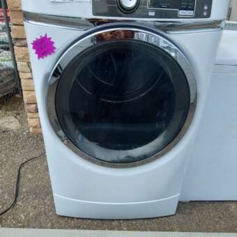 GE Gas Steam Dryer w/Sanitize