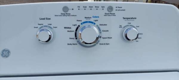 GE Top Load Washer w/agitator - Image 2