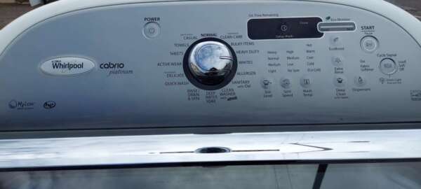 Whirlpool Cabrio Platinum Top Load Washer - Image 2