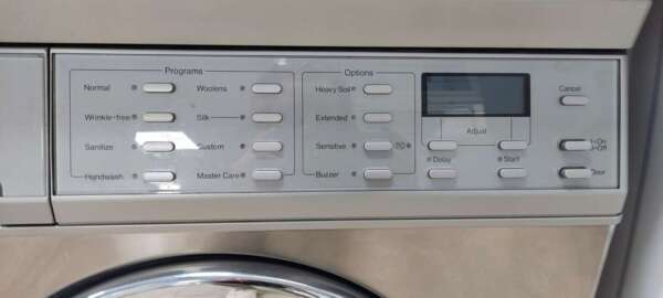 24" Stainless Steel Miele Front Load Washer/Electric Dryer Set - Image 2