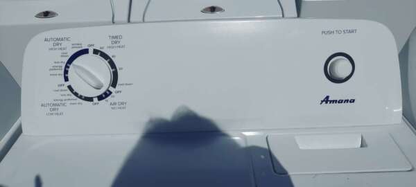 Amana Top Load Washer Electric Dryer Set - Image 4