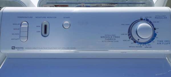 Maytag Atlantis Top Load Washer & Gas Dryer Set Heavy Duty - Image 4