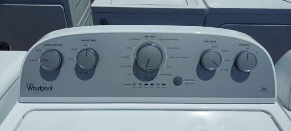 Whirlpool Top Load Washer & Electric Dryer Set - Image 2