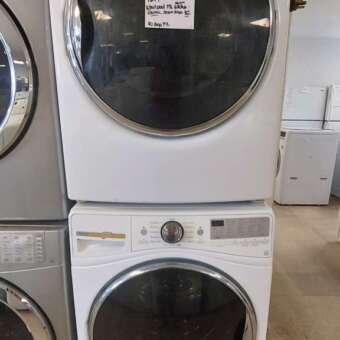 Whirlpool Front Load Steam Washer & Electric Steam Dryer Set