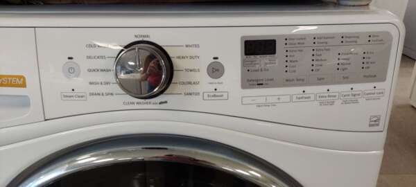 Whirlpool Front Load Steam Washer & Electric Steam Dryer Set - Image 2