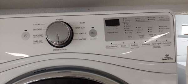 Whirlpool Front Load Steam Washer & Electric Steam Dryer Set - Image 4