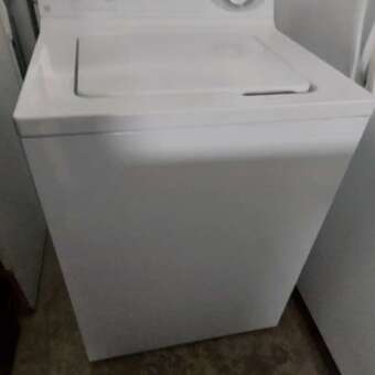 GE Top Load Washer and Gas Dryer Set