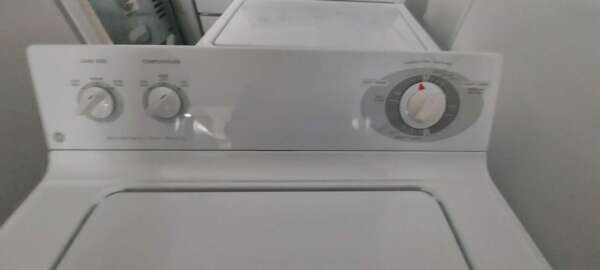 GE Top Load Washer and Gas Dryer Set - Image 2