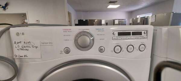 LG Electric Dryer w/Pedestal - Image 2