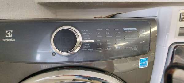 Gray Electrolux Front Load Washer/ Gas Dryer Set - Image 5