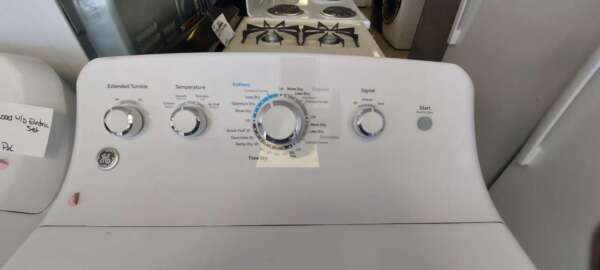GE Top Load Washer/ Electric Dryer Set - Image 4