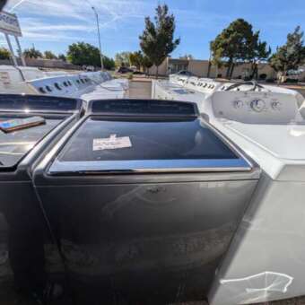 **SALE** Gray Whirlpool Top Load Washer Without an Agitator