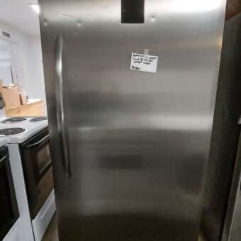 21 Cu Ft Stainless Steel Frigidaire Frost Free Upright  Freezer