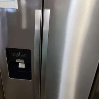 25 cu ft Stainless Steel Whirlpool Side-by-side Refrigerator