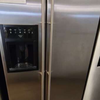 26 cu ft Stainless Steel Jenn-Air Side-by-side Refrigerator