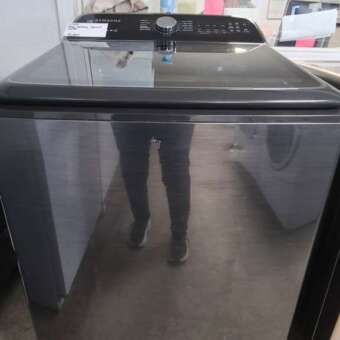 Gray Samsung Top Load Washer