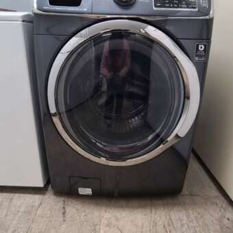 Gray Samsung Front Load Washer Steam Washer