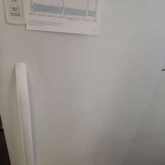 14 cu ft White GE Frost Free Upright Freezer w/child lock